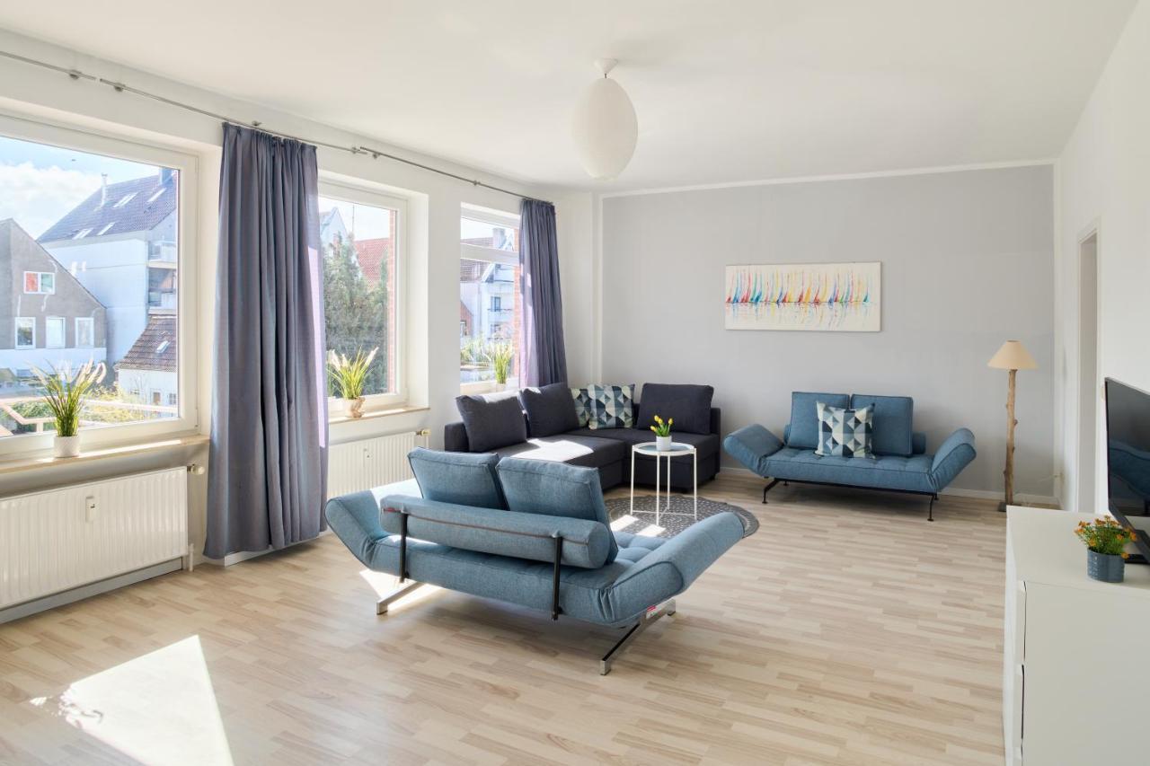 Ferienwohnung Hafenbucht Moba-Travel ลูเบค ภายนอก รูปภาพ